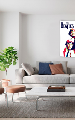 The Beatles Duvar Örtüsü